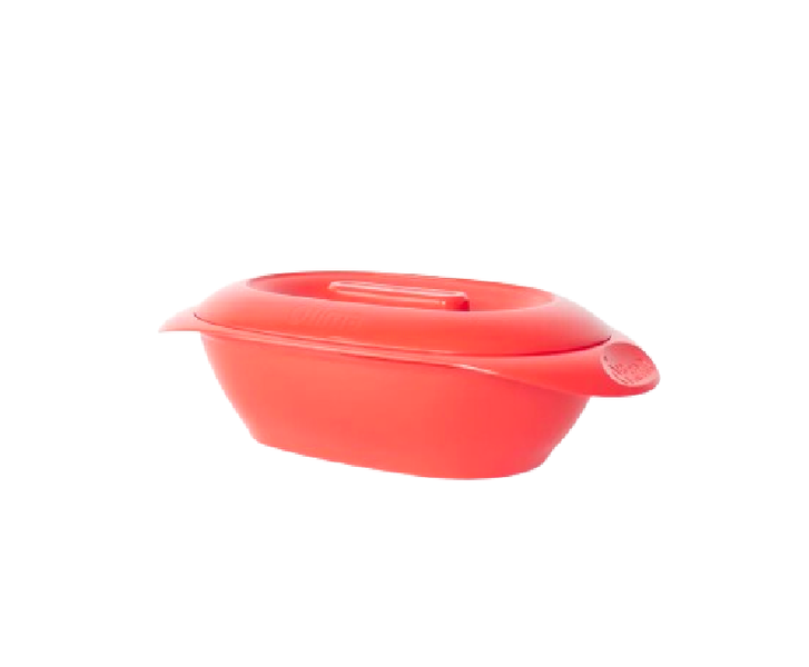 5 Litre Capacity Lightweight, Durable Material Oval Bowl (Red)