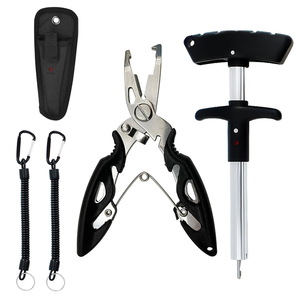 Fishing Tool Kit,Fish Hook Remover,Fishing Pliers,Lanyards