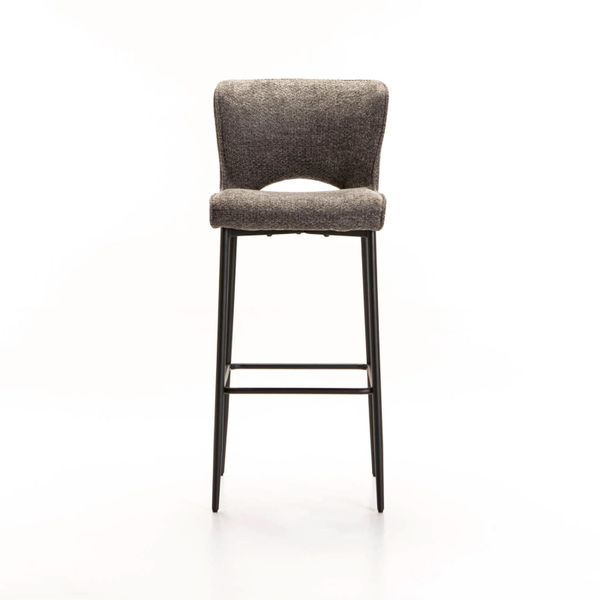 Pavia Fabric Barstool - Grey
