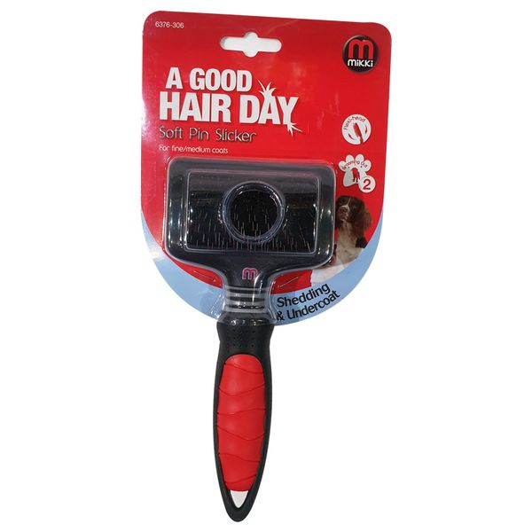 Mikki Soft Pin Slicker Brush