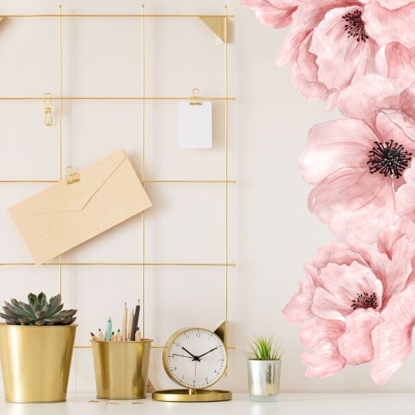 Big Flowers Wall Stickers