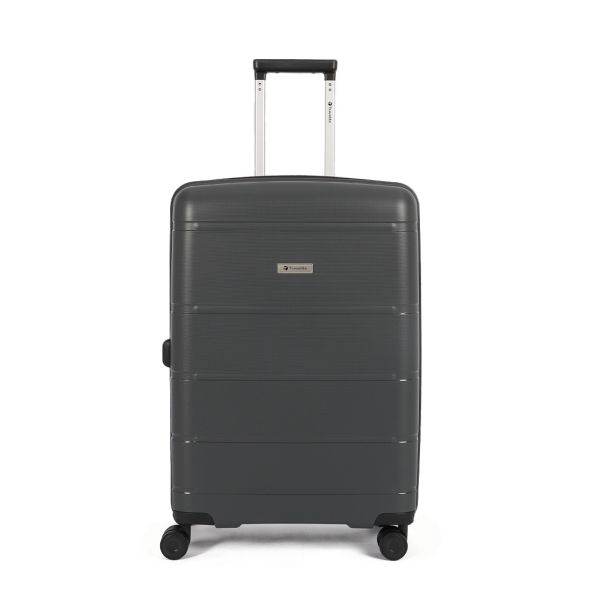 Travelite Skye 66cm Check-in Trolley Hard Shell TSA Lock Spinner Wheels