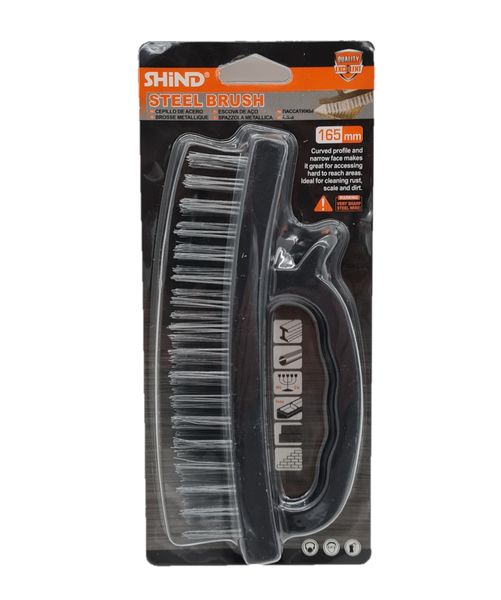 Shind Heavy Duty Plastic Wire Brush 165mm