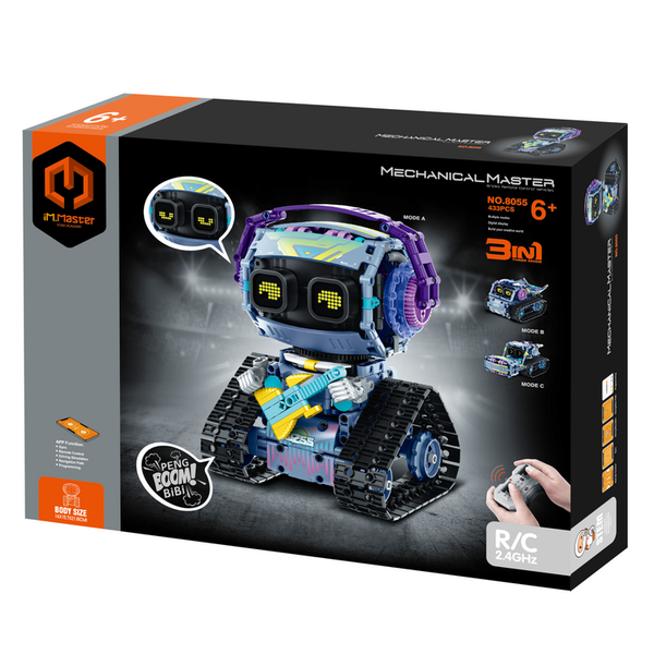 3 in 1 App Programming Robot Construction set 433 pieces