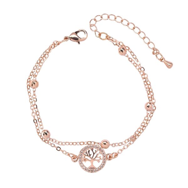 iDesire Cubic Zirconia Tree Of Life Bracelet