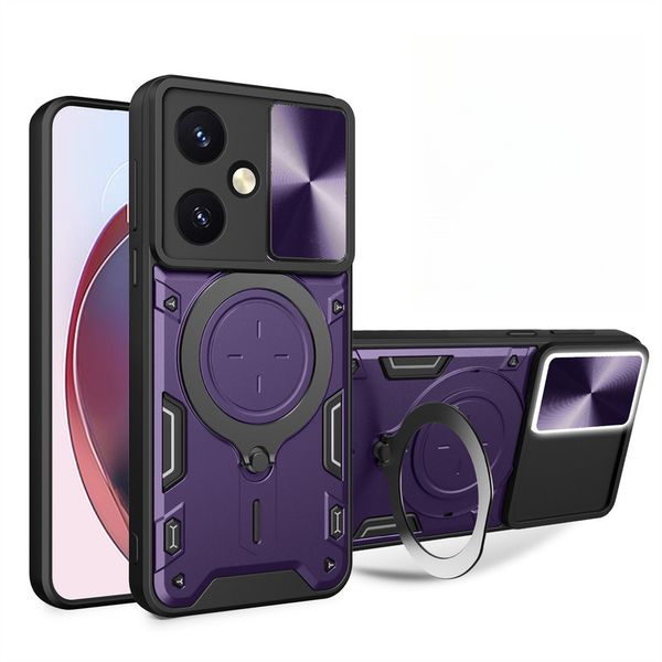 Shockproof case with Slide Camera Lens Compatible With Redmi NOTE13PRO 4G