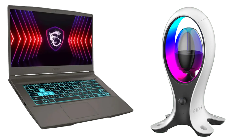 MSI THIN 15 13th Gen i7 RTX 4050 32GB RAM/2TB SSD Laptop + RGB Speaker