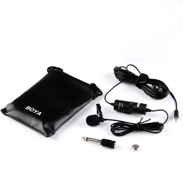 BOYA OmniDirectional Lavalier Microphone - PC/Mobile/Laptop/Camera - BY-M1