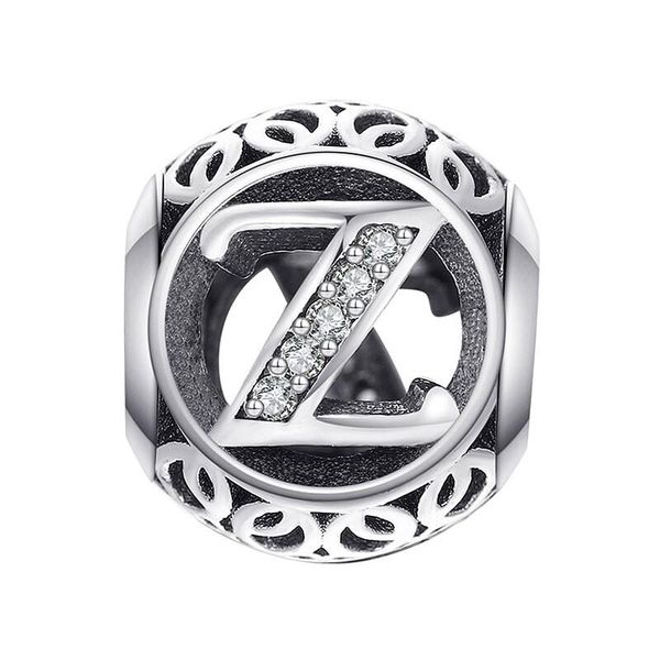 Vintage Letter Z Charm