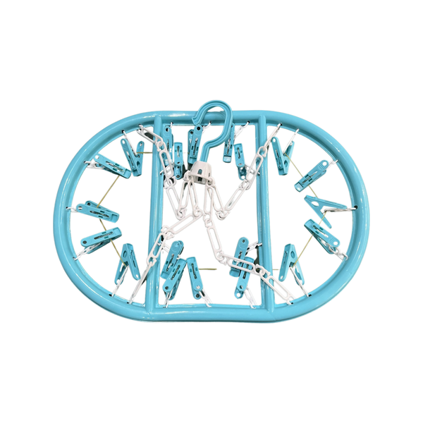 Hanging Clothes Dryer with 20 X Attached Pegs