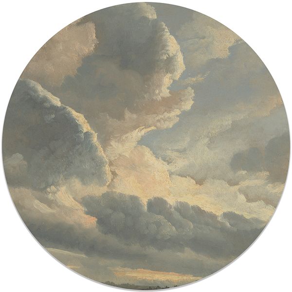 Robin Sprong Wall Decal Study Of Clouds 1000 x 1000mm