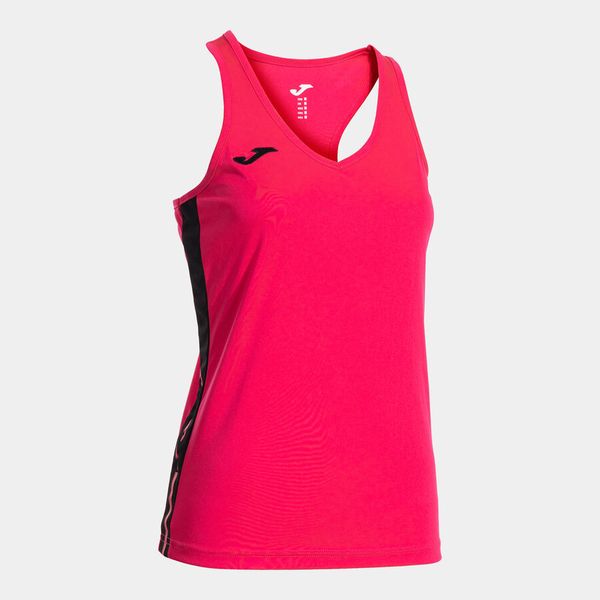 JOMA Women's Olimpiada Tank Top - Fuchsia Black