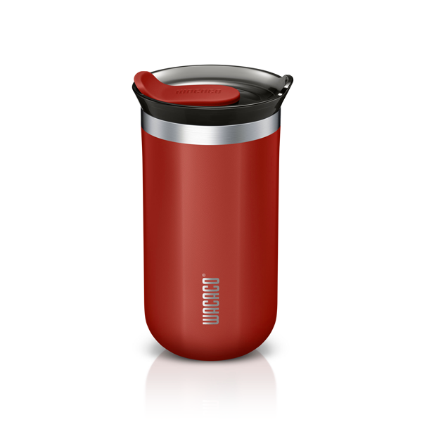 Wacaco Octaroma Vacuum Insulated Travel Mug - Lungo 300ml (Carmine Red)