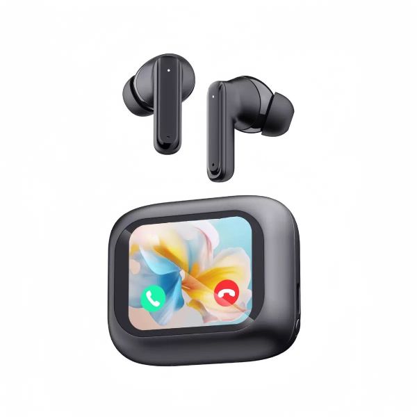 NE68Earphones LCD Touch Screen IPX5 Waterproof Wireless Headphones