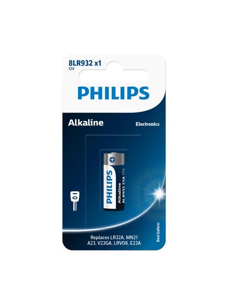 Philips Alkaline 8LR932 12.0V Battery