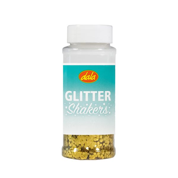 Dala Gold Glitter Flake Shaker 70g 2mm