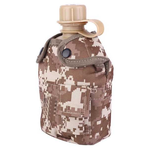 Portable Outdoor Water Bottle Lunch Box Desert Digital