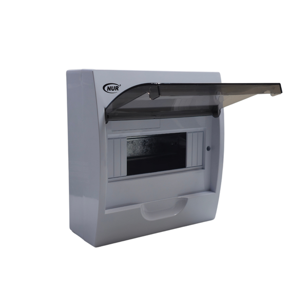 8 Way Distribution Board Surface Din Rail
