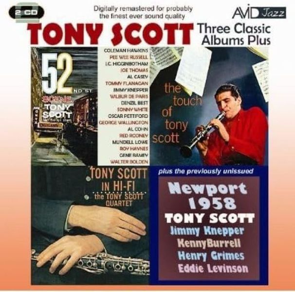Tony Scott - Three Classic Albums