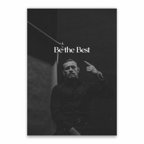 Be The Best McGregor Poster - A1