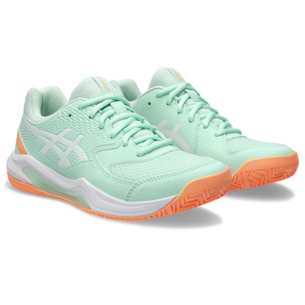Asics Women's Gel-Dedicate 8 Padel Shoes - Mint Tint/White