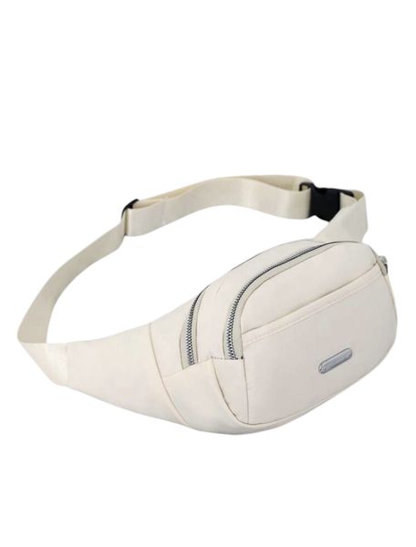 Leisure Waist Bag Multi-Layer, Crossbody Style