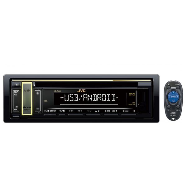 JVC KD-T408 1din CD Reciever Gold Edition