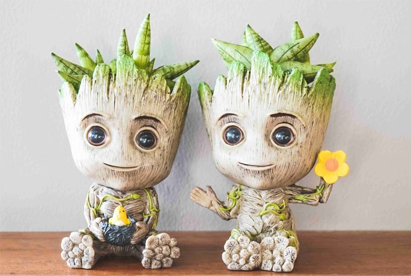 Laptop Skin Groot Pair