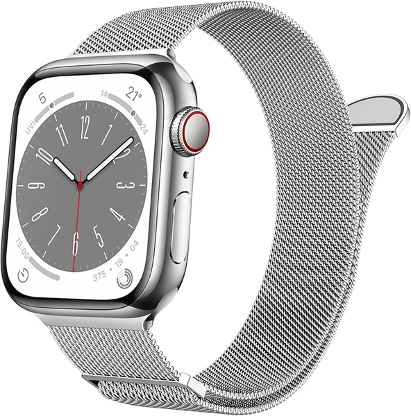 Stainless Steel Band Compatible with Apple Watch 42/44/45/49mm