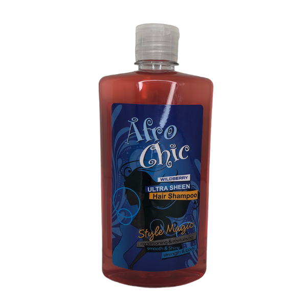 Afro Chic Ultra Sheen Hair Shampoo - Wildberry - 400ml