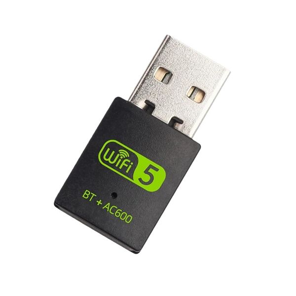 For 600M Dual-Band Wireless Card with USB Adapter BT5.0