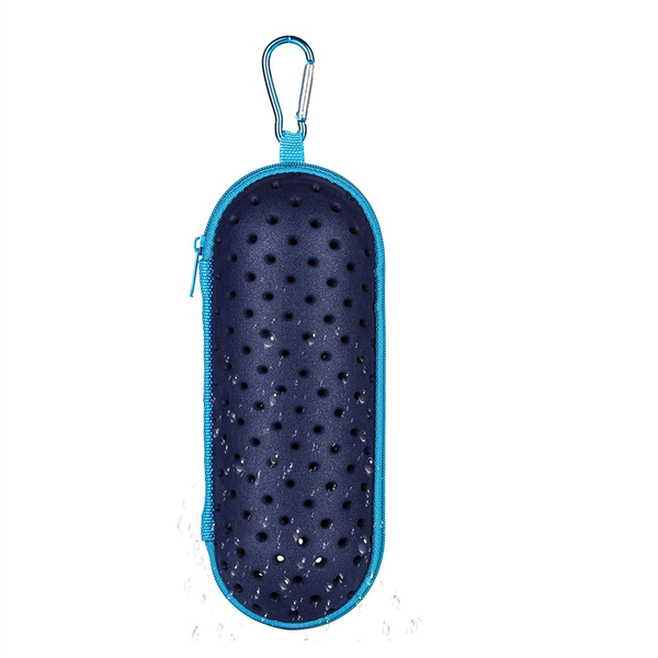 Swim Goggle Case For Swimming Goggles Eva Carrying Case Blue