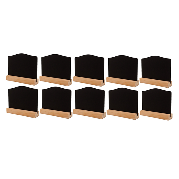 10PCS Mini Chalkboard Signs Message Board Christmas Decorative Mini Display
