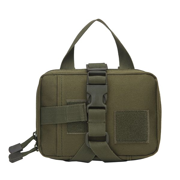Tactical Molle EMT Accessory Pouch - Army Green