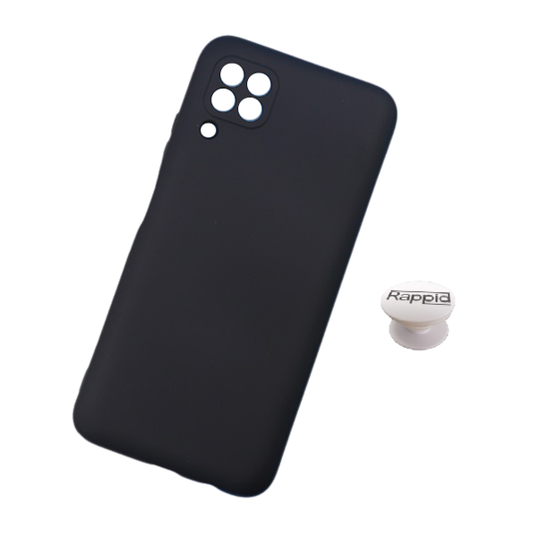 Liquid Silicone Case - Huawei P40 Lite Cover Bla image