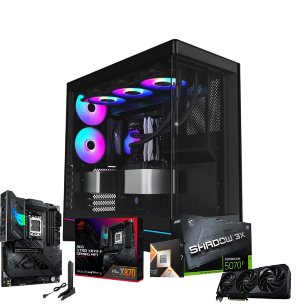 [CC PreBuilt] Liquid Cooled RTX 5070 Ti Ryzen 7 9800X3D "Divide