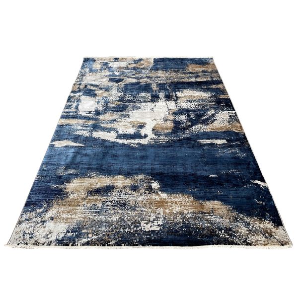 Modern Turkish Rug Green/Cream - 290 x 200 cm