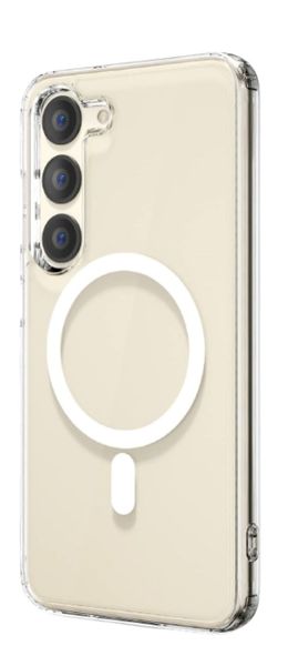 Magsafe Wireless Magnetic Clear Pouch Case for Samsung Galaxy S23 Ultra
