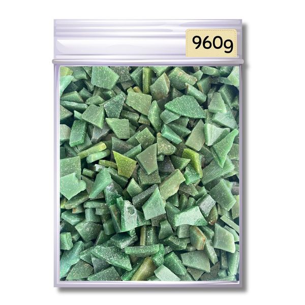 Mosaic Tiles Pre-cut Rustic Jungle Green 960g (for crafting)