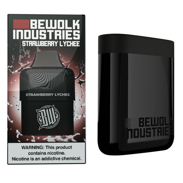 Bewolk Disposable POD Kit 6k - 20MG - Strawberry Lychee