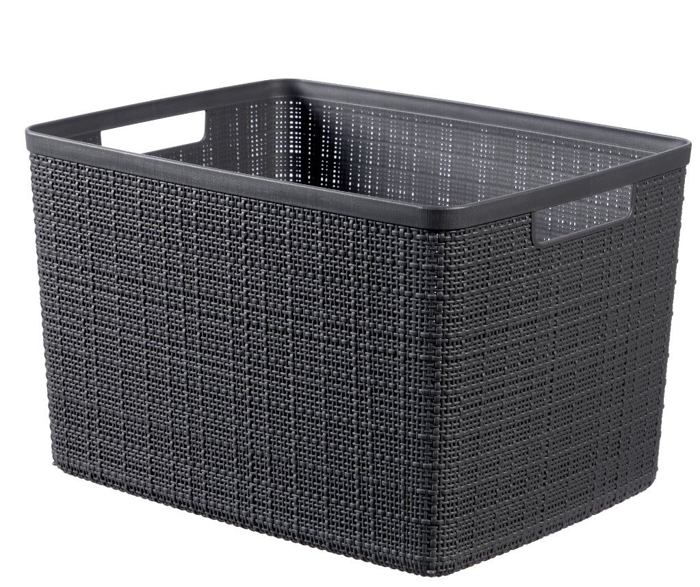 Curver by Keter Jute Large Basket Grey Shop Today. Get it Tomorrow