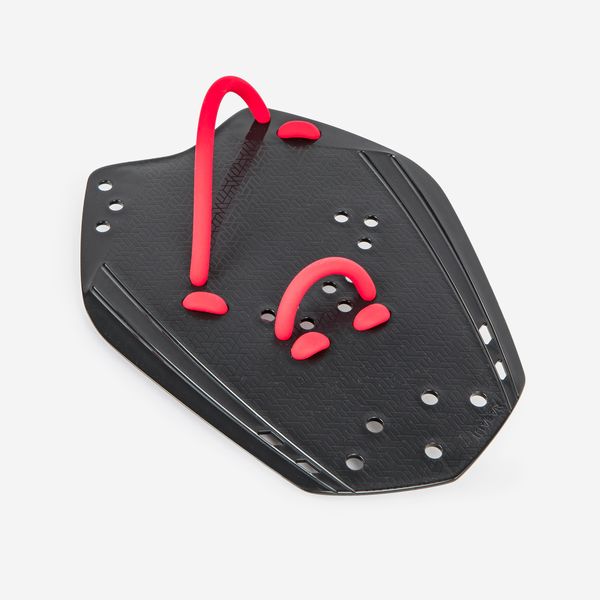 Nabaiji Swimming Hand Paddles 900 L Black Red