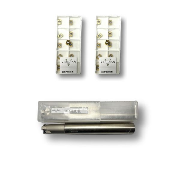 20mm High Feed Cutter with 20 Inserts BLMP0603R