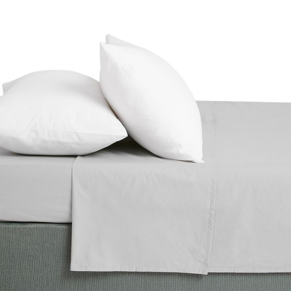 George &amp; Mason - 200TC Cotton Extra Length/Depth Fitted Sheet - Grey