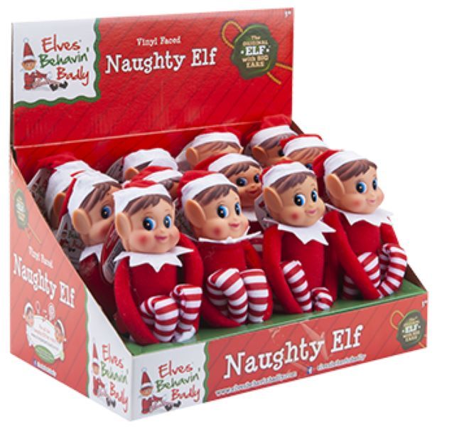 Elves Behavin Badly Elvie Elf 12 Inch Doll W-Swing Tag-Blindbox