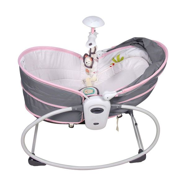 5 in 1 rocker bassinet - Pink