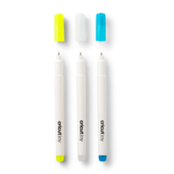 Cricut Joy Opaque Gel Pens white, blue and yellow Shop Today. Get it