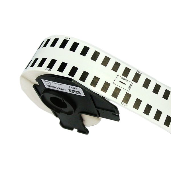 PUTY Compatible DK-22225 Continuous Custom Stickers 38mm x 30,48m