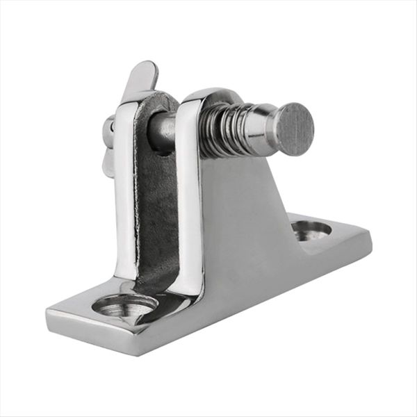 316 Stainless Steel Deck Hinge 60 removable pin Marine Bimini Top