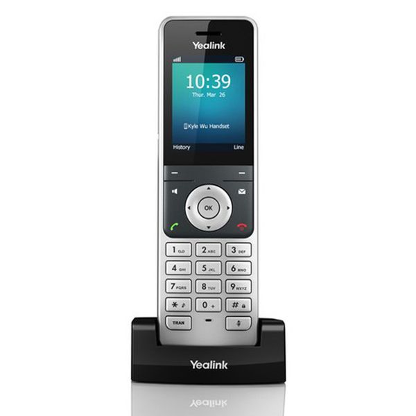 Yealink Phones - W56H Cordless IP DECT Handset - Office Wireless Phone